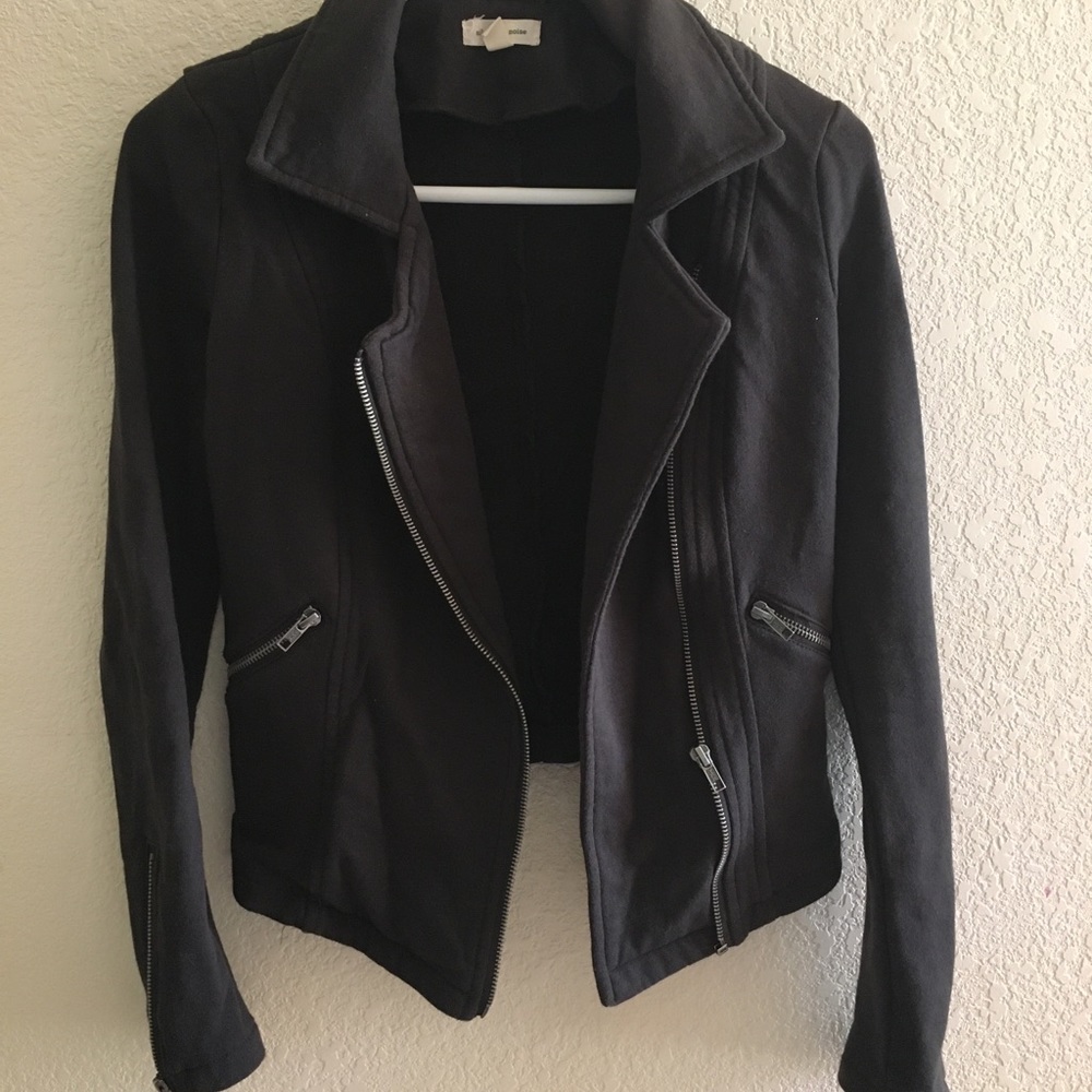 Black Knit Urban Outfitters Motl Jacket